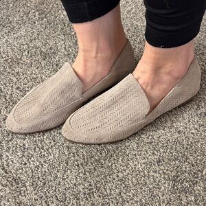 Women's Lucky Brand Tan Slip-On Loafers